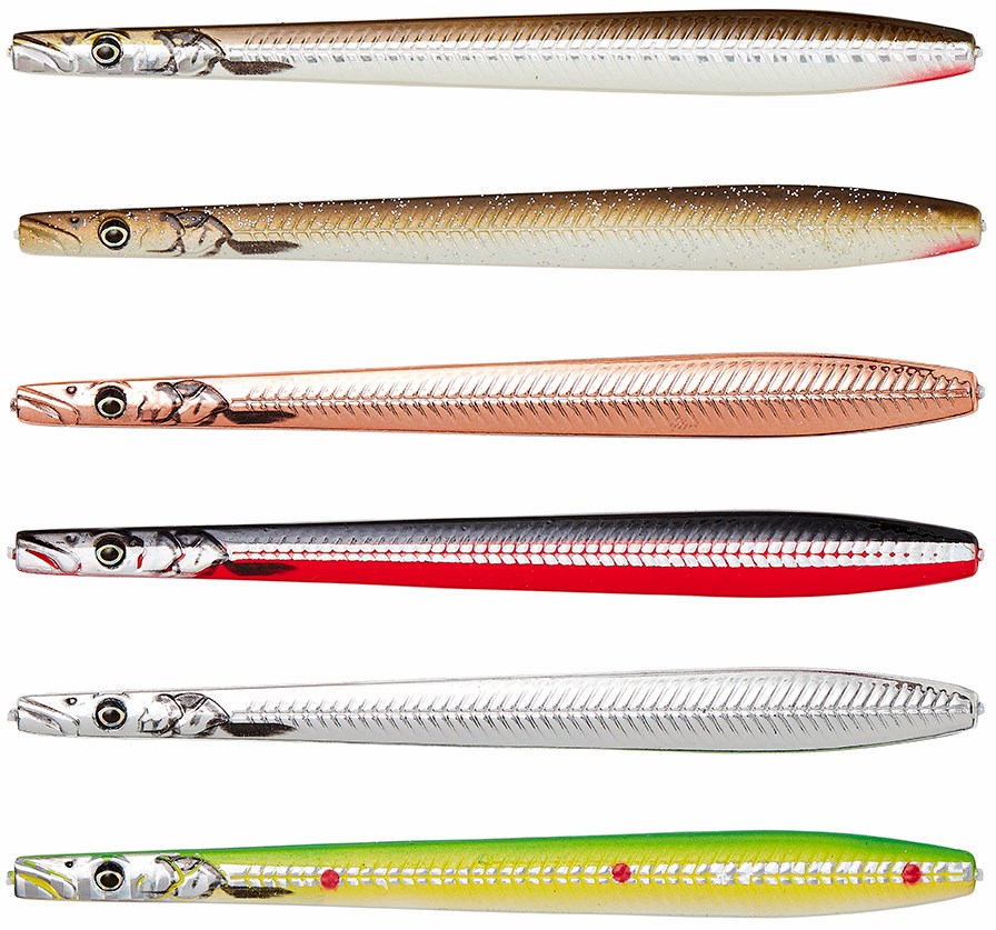 Savage Gear Line Thru Sandeel Nail Fluo Green (2)